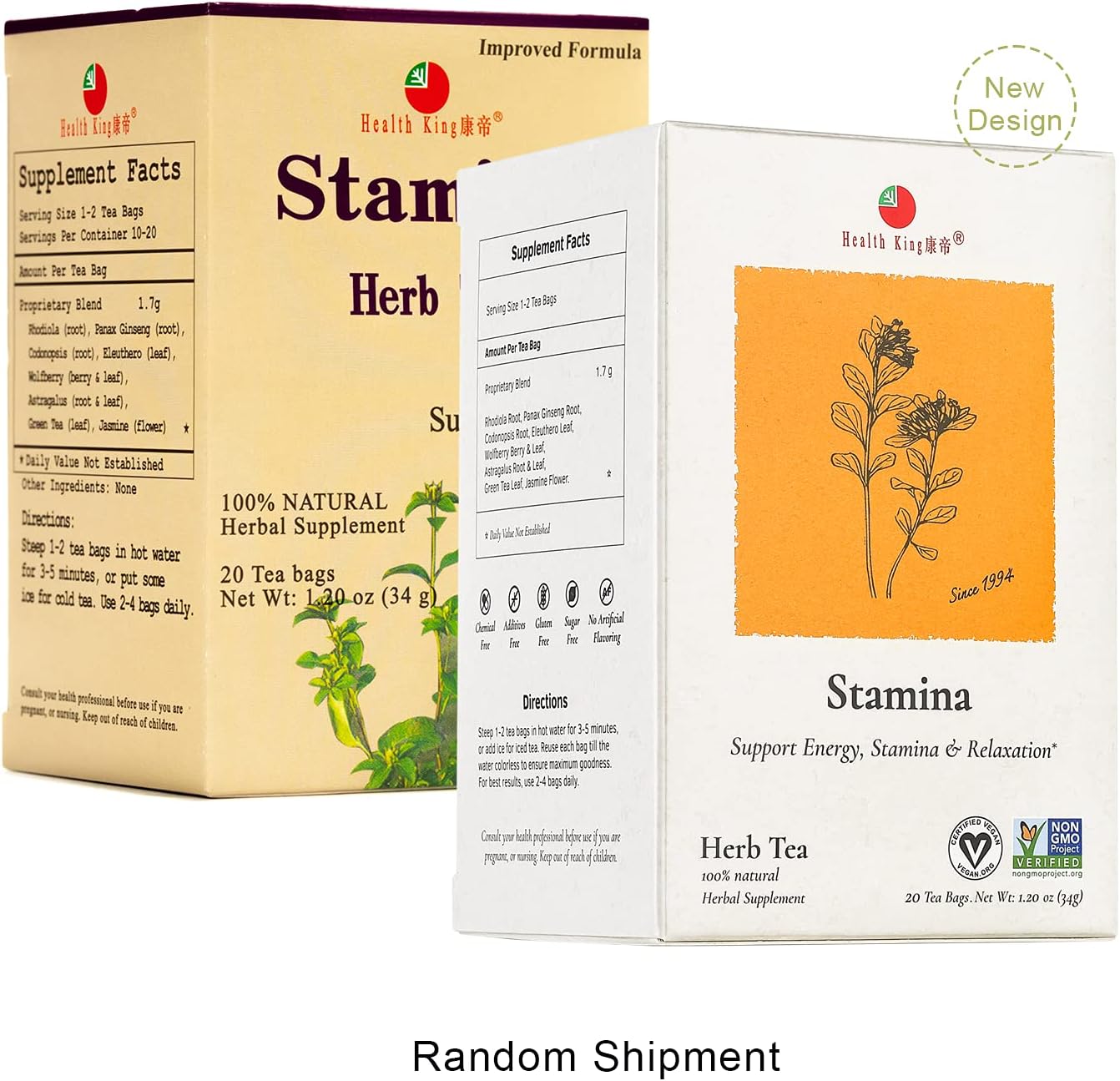 Health King Stamina Herb Tea - imagen 2